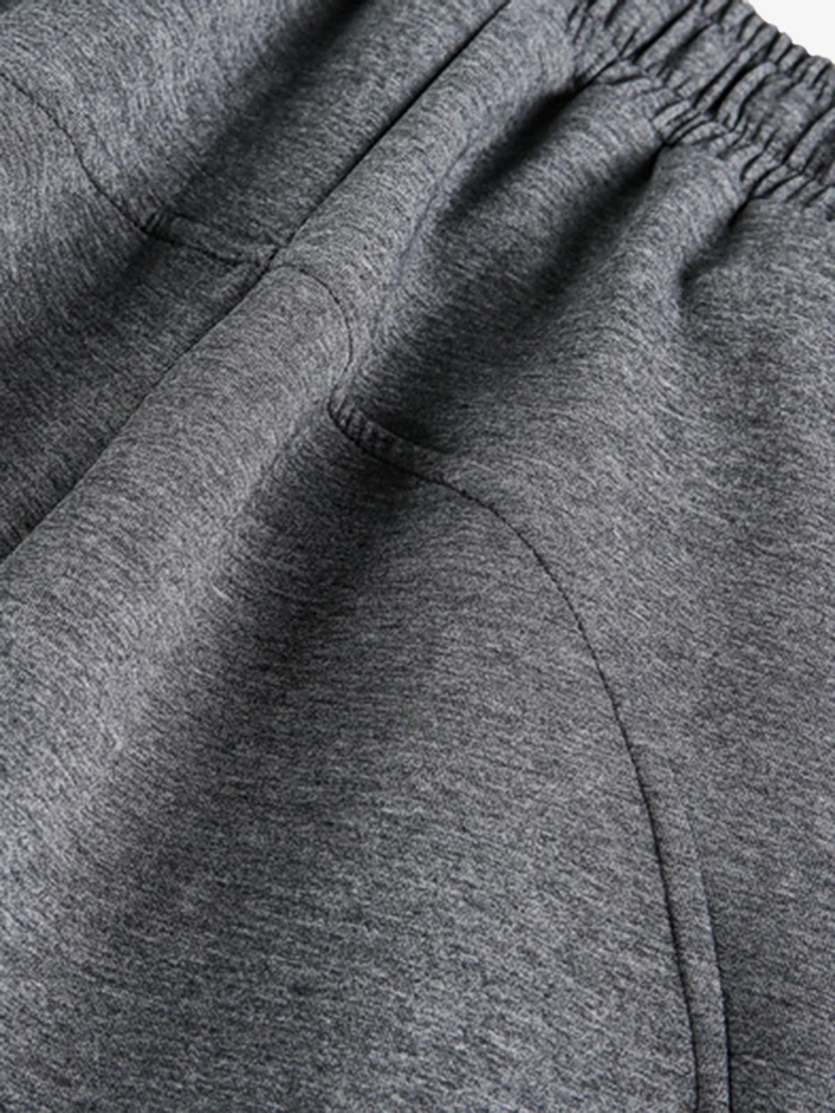 Deconstructed Split Drawstring Casual Sweatpants