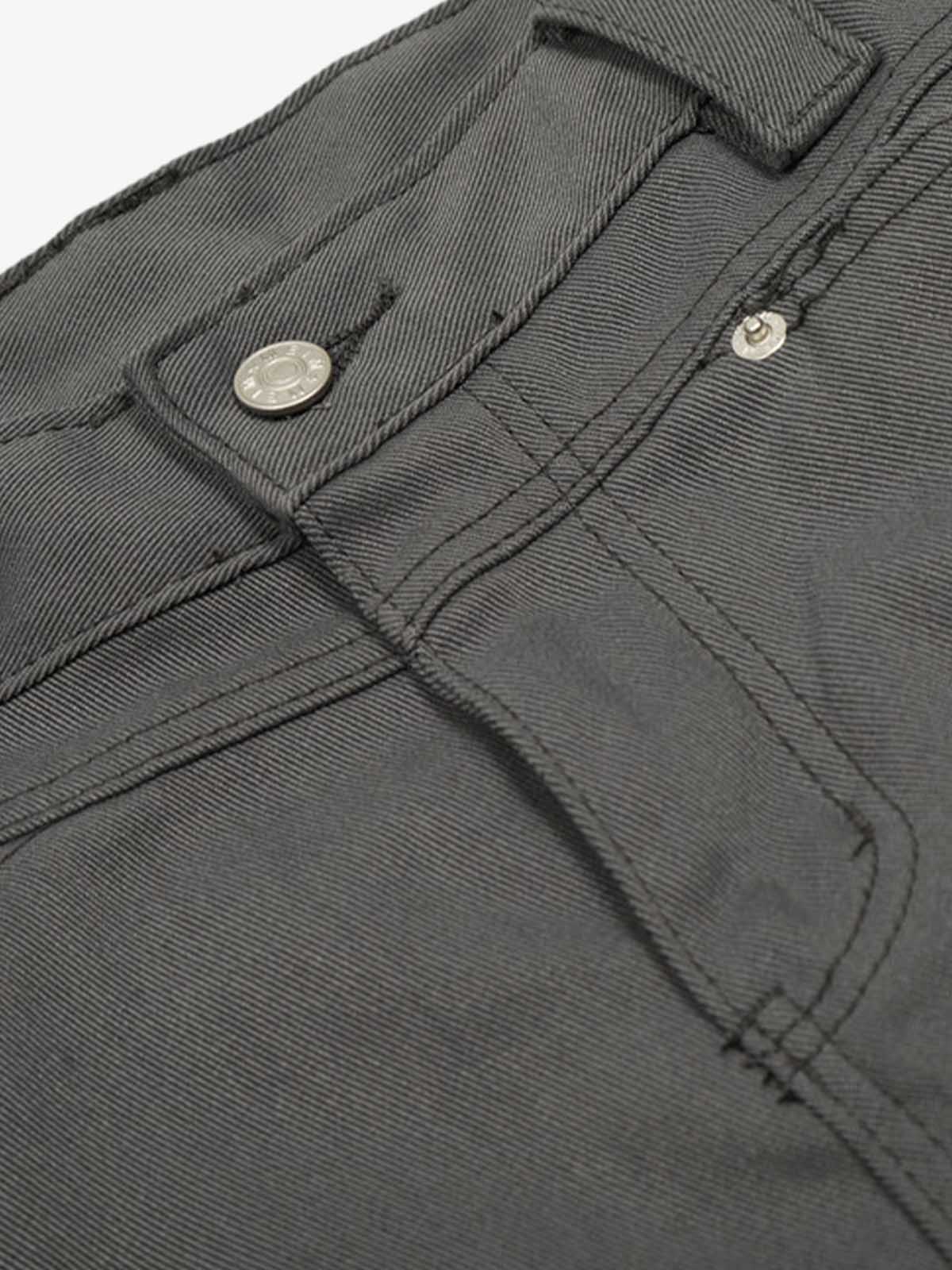Pleated Deconstructed Tailored Pocket Casual Pants