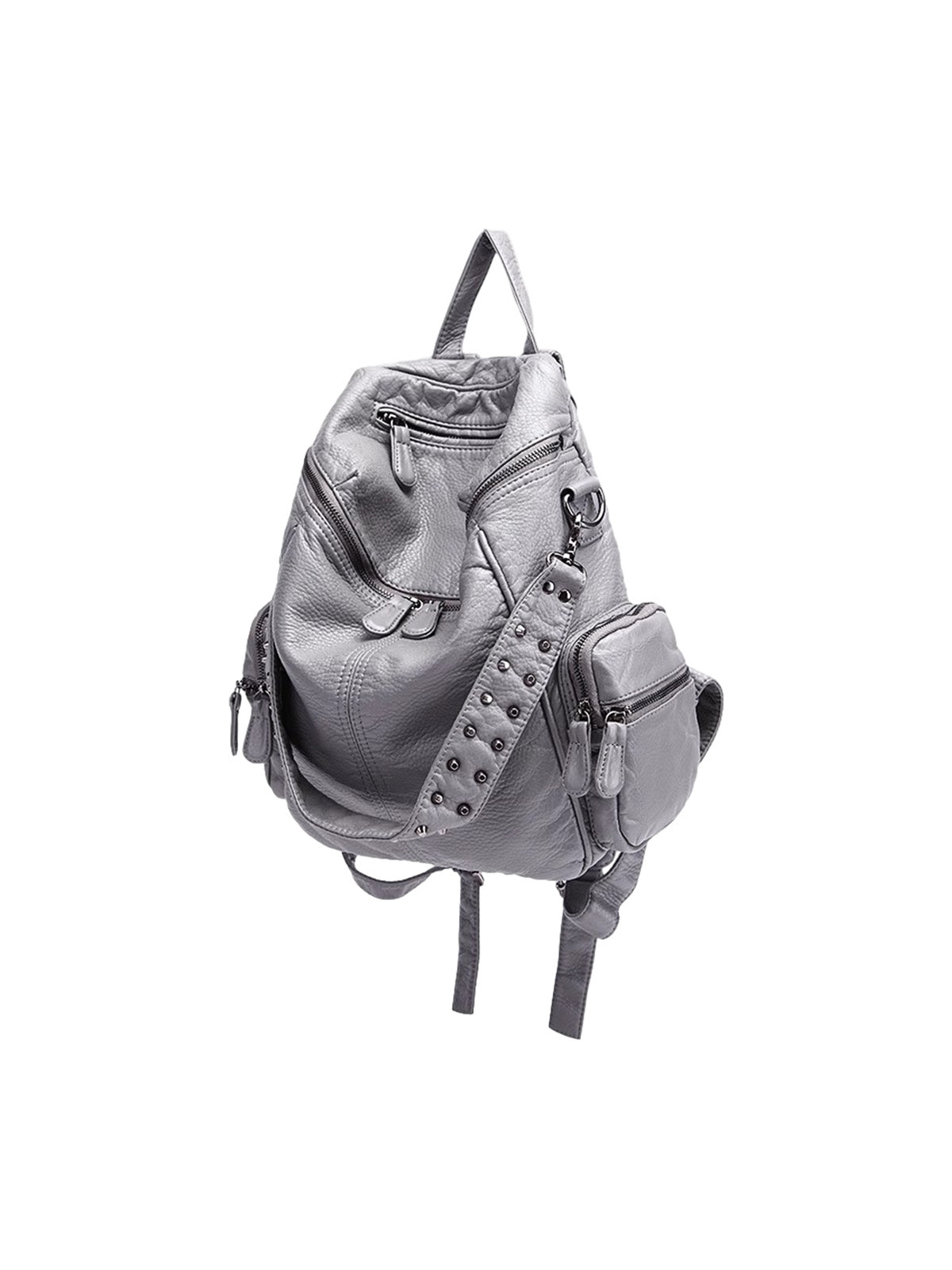 Studded Metallic Backpack