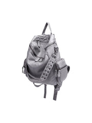 Studded Metallic Backpack