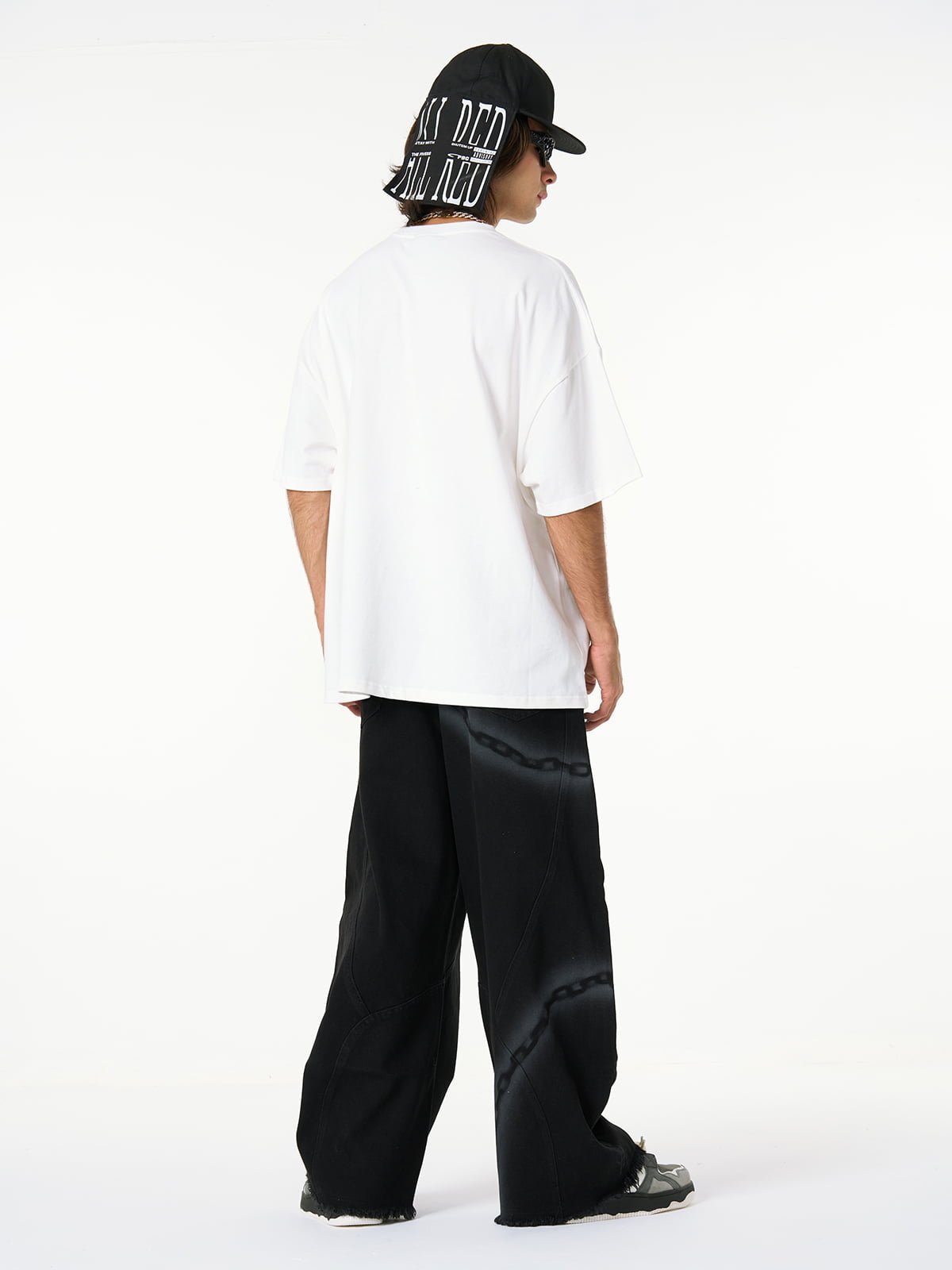 Gangsta Rapper Oversize Graphic T-shirt