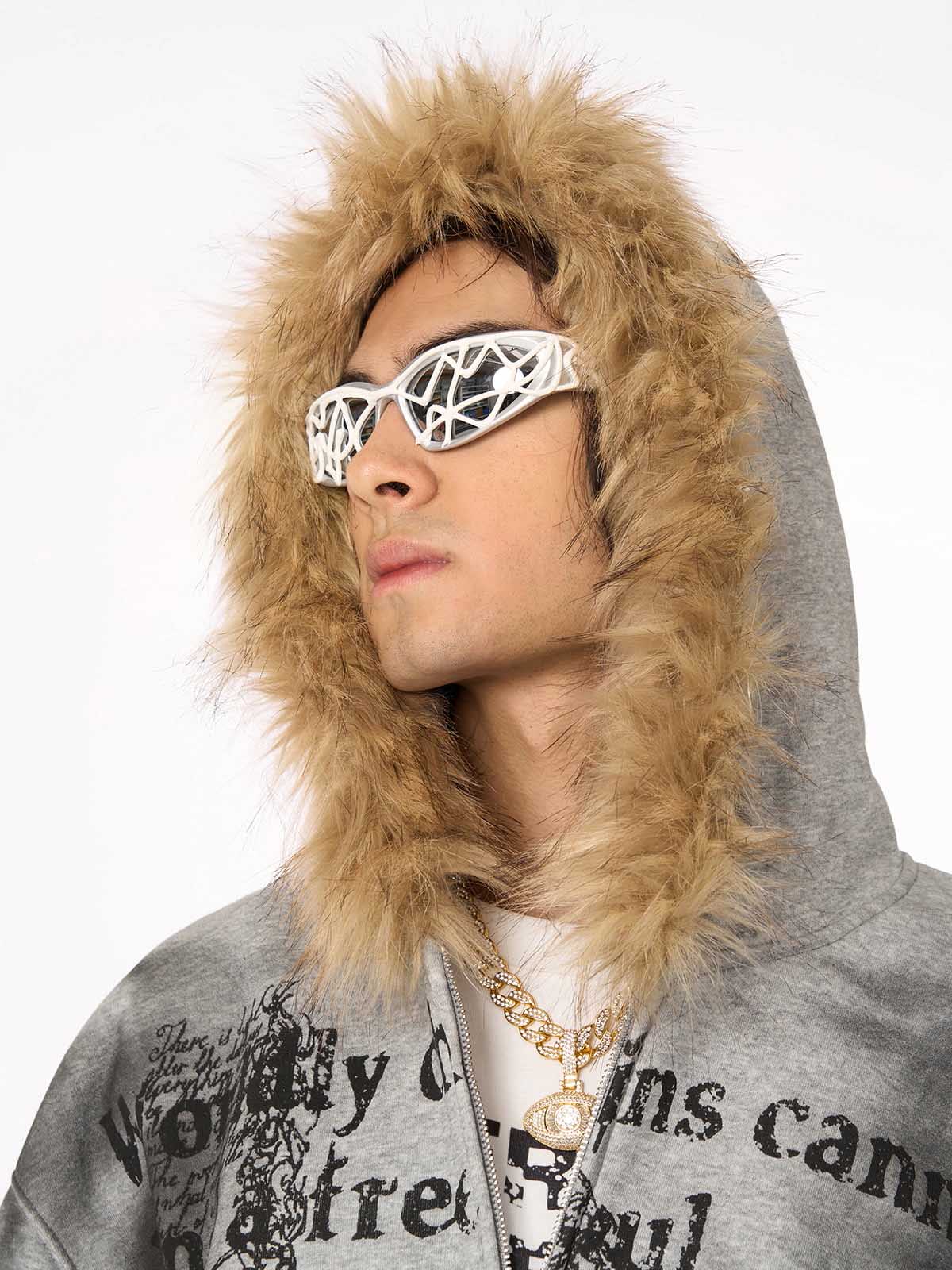 Mortemartt Graphic Hooded Jacket