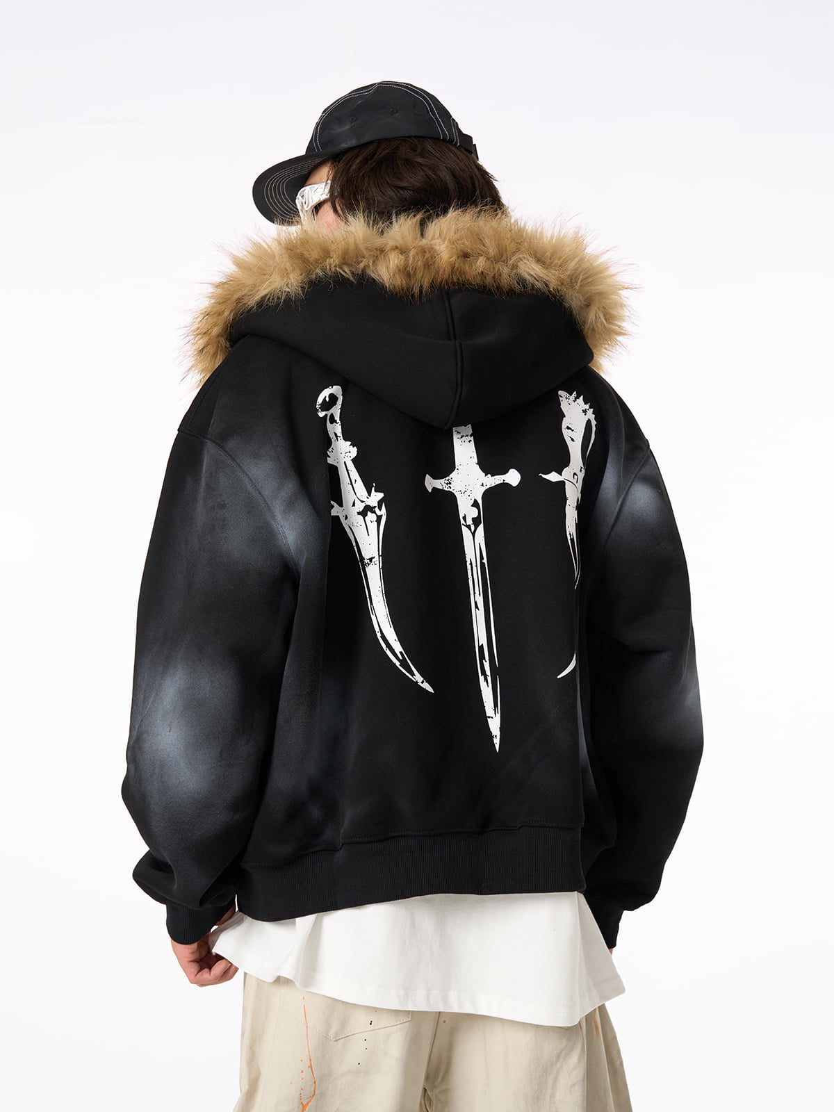 Mortemartt Graphic Hooded Jacket