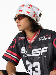 Sport Jersey V-Neck T-Shirt