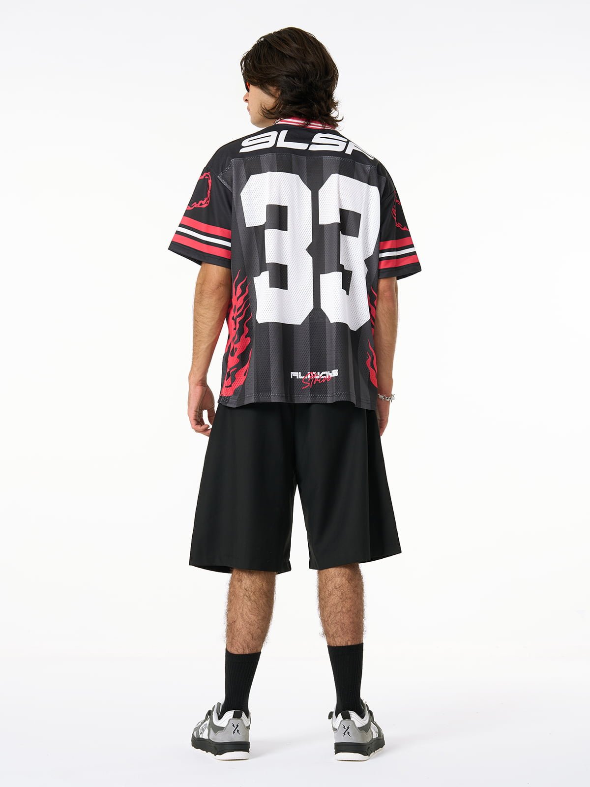 Sport Jersey V-Neck T-Shirt