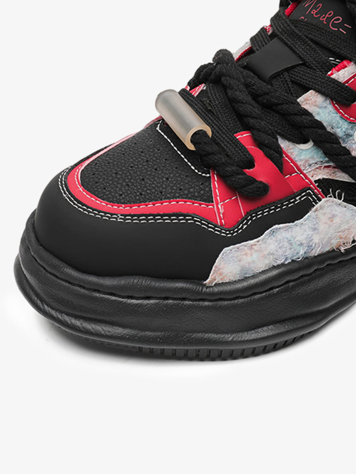 Street Deconstructed Color Splash Sneakers