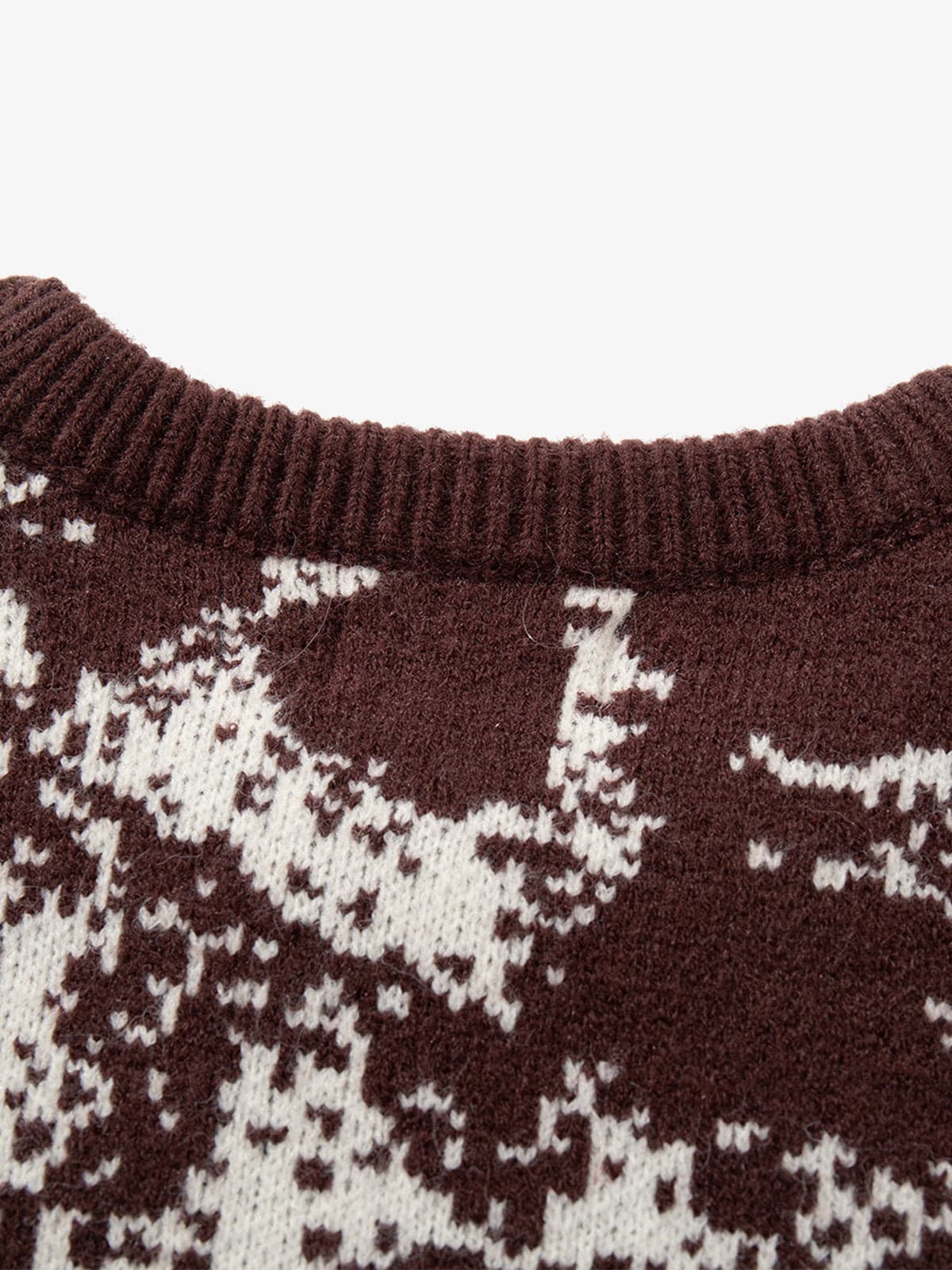 Dark Street Skull Frayed Hem Sweater