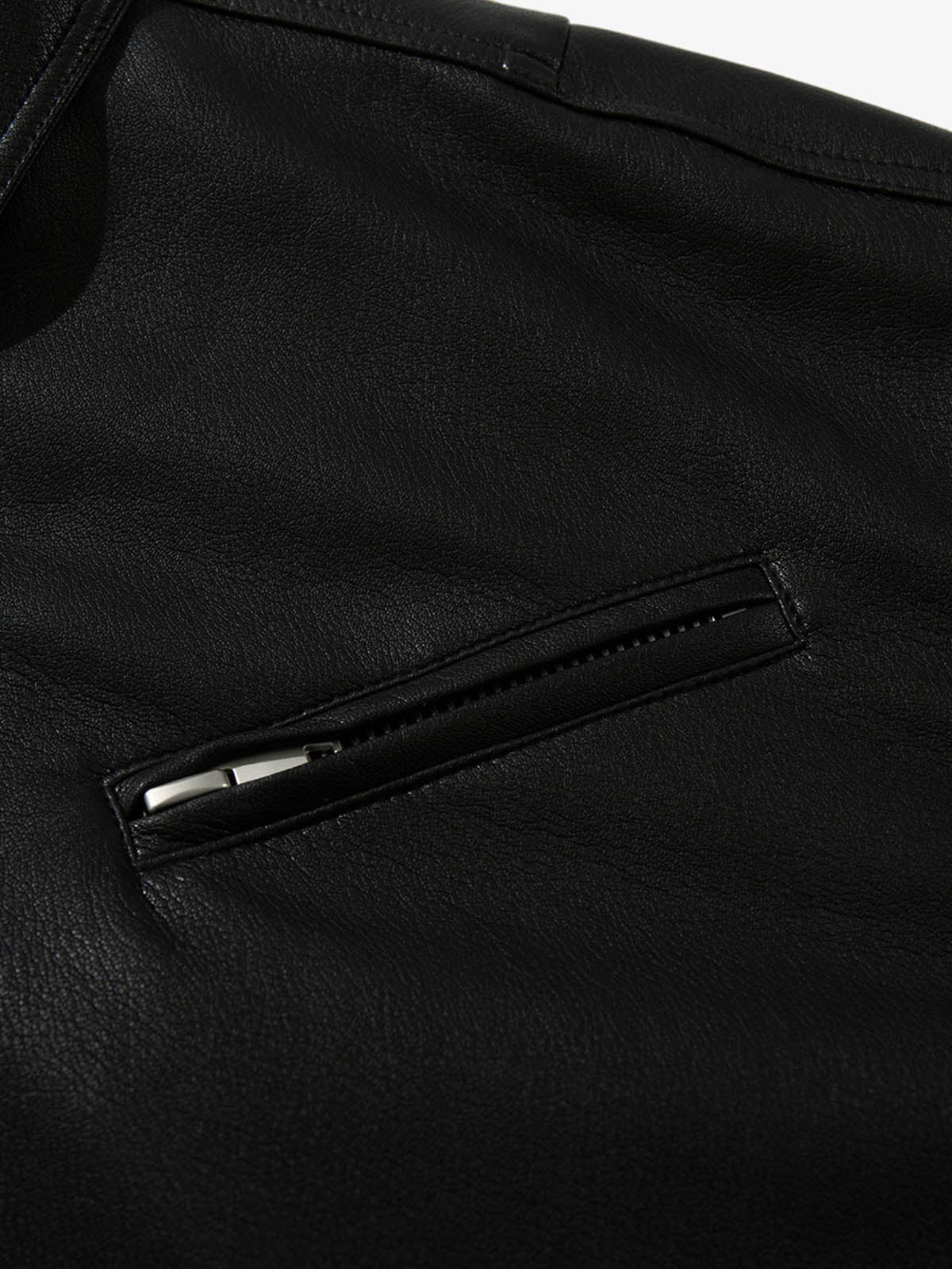 Streetwear Motorcycle Leather Bomber Jacket