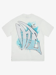 Retro Street Peace Dove Angel Rhinestone T-Shirt