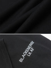 86 Embroidery V-Neck Sweatshirt
