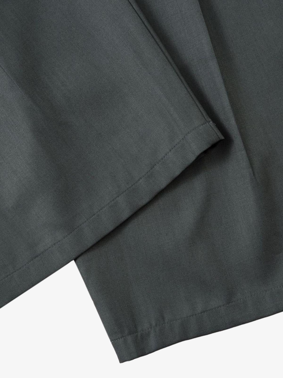 Double-Button Design Pleated Suit Casual Pants