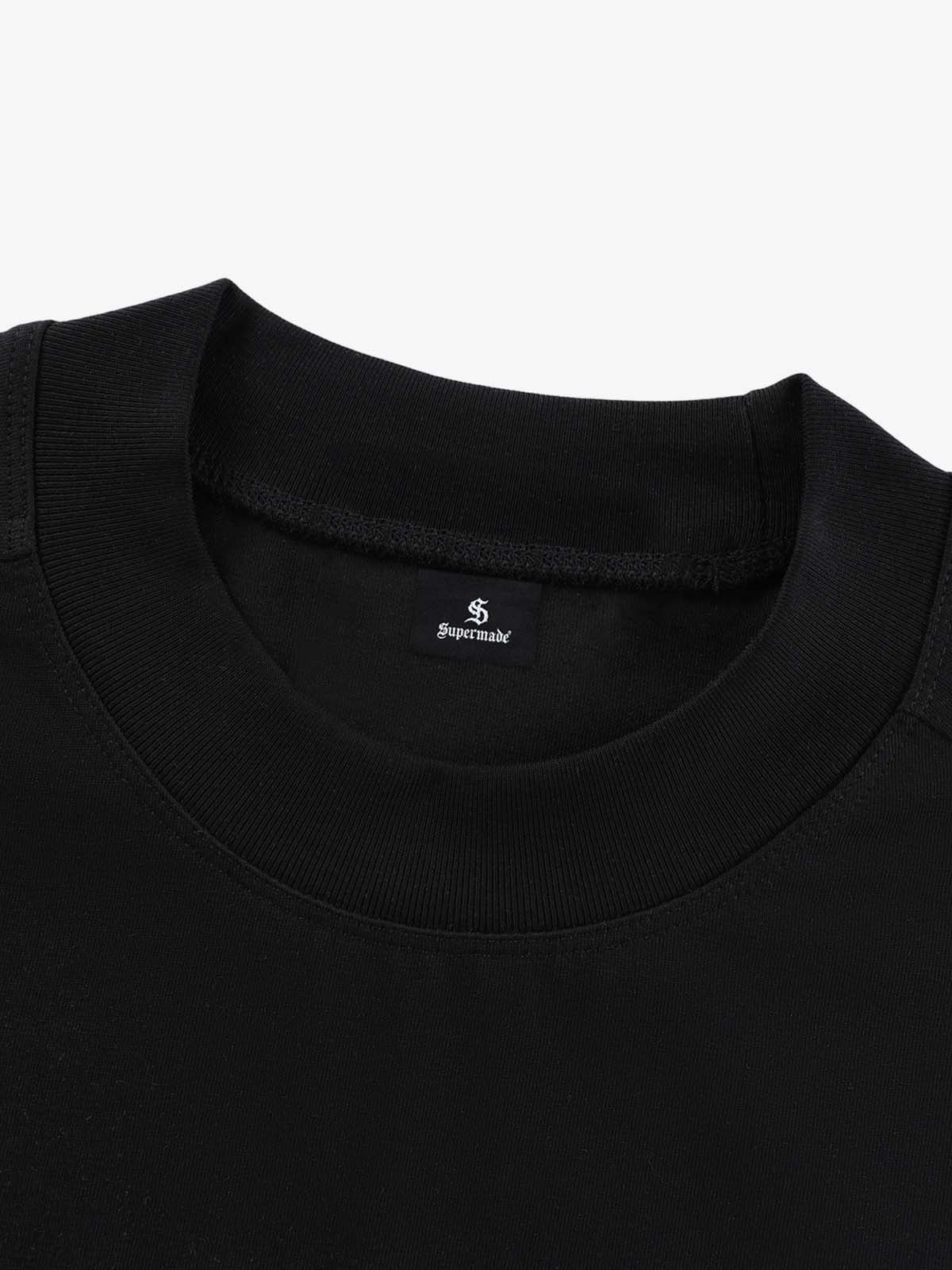 Dark Punk Print Long Sleeves T-Shirt