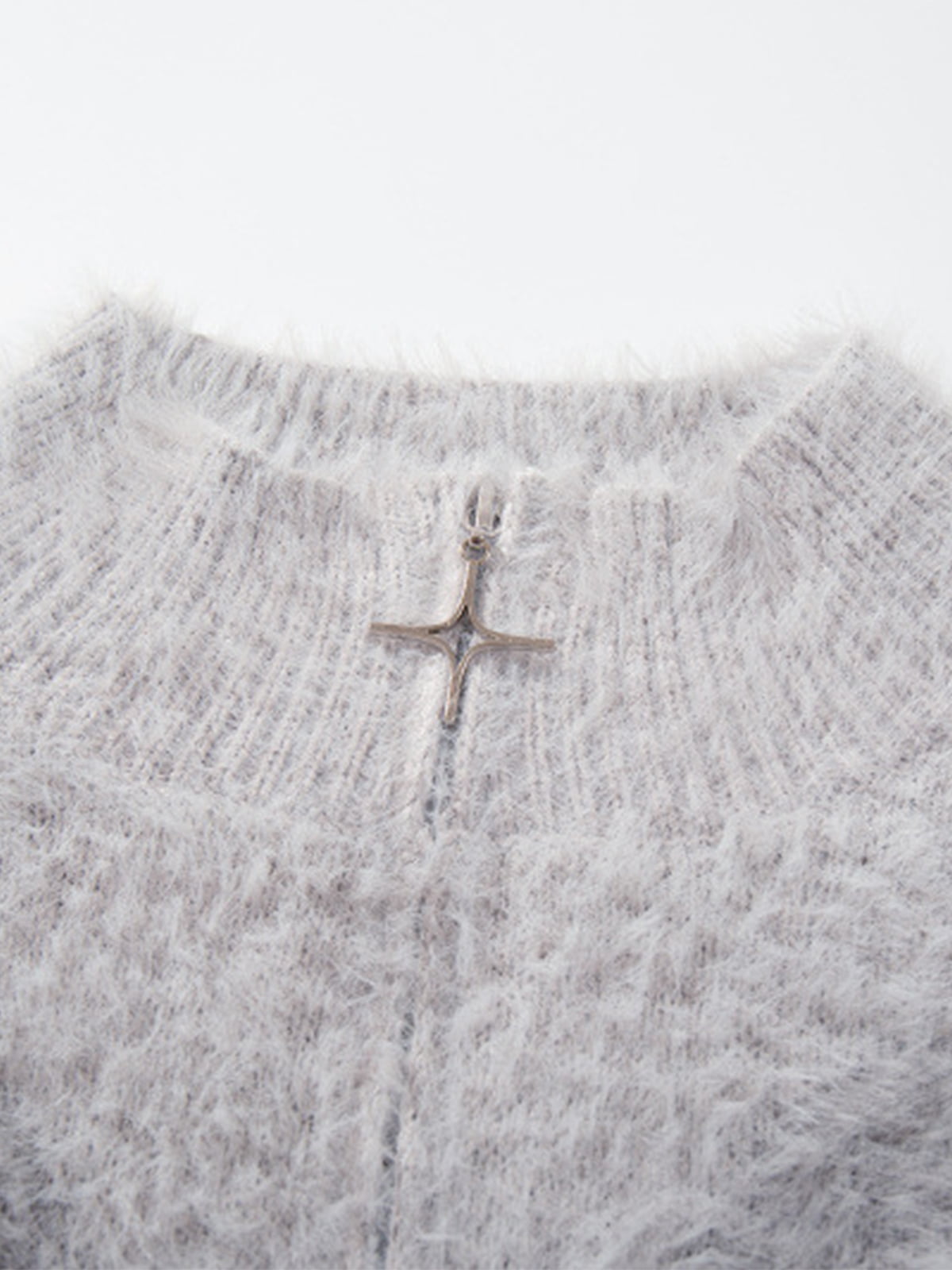 Street Gradient Wave Jacquard Knit Sweater