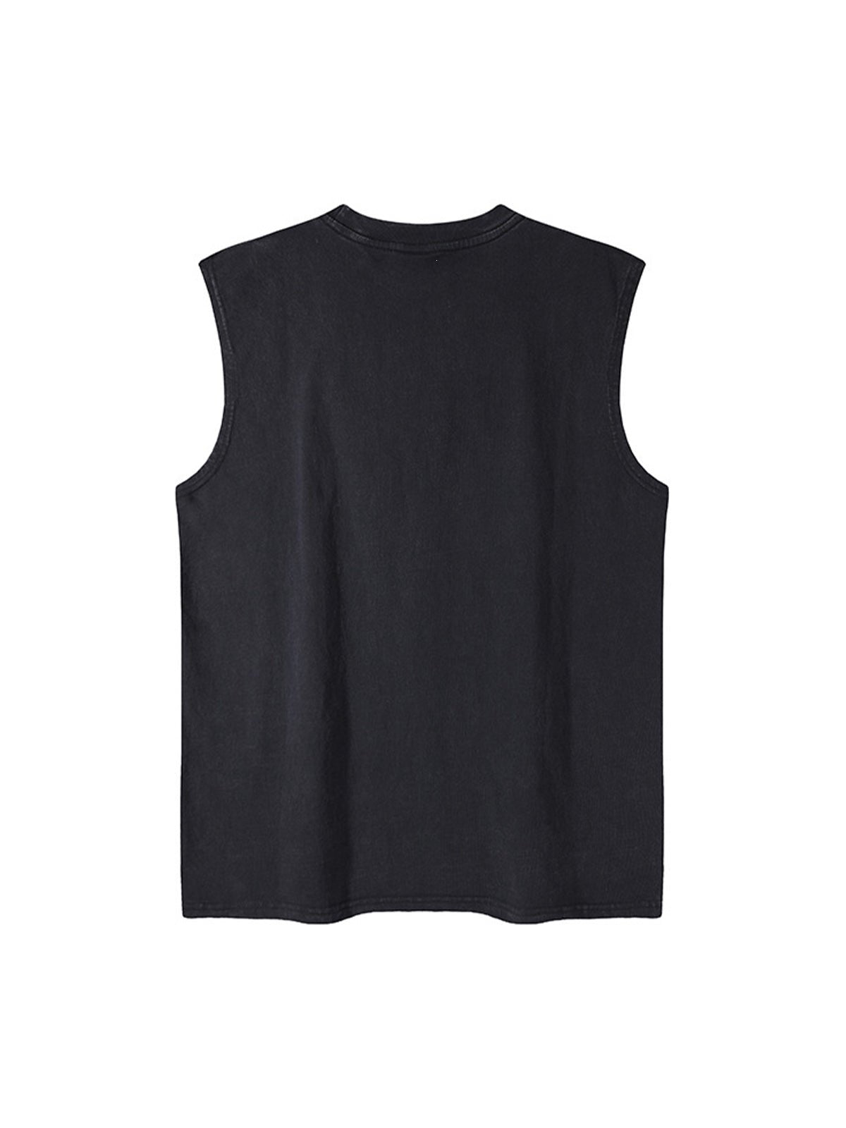 Graphic Lettering Chain Vest