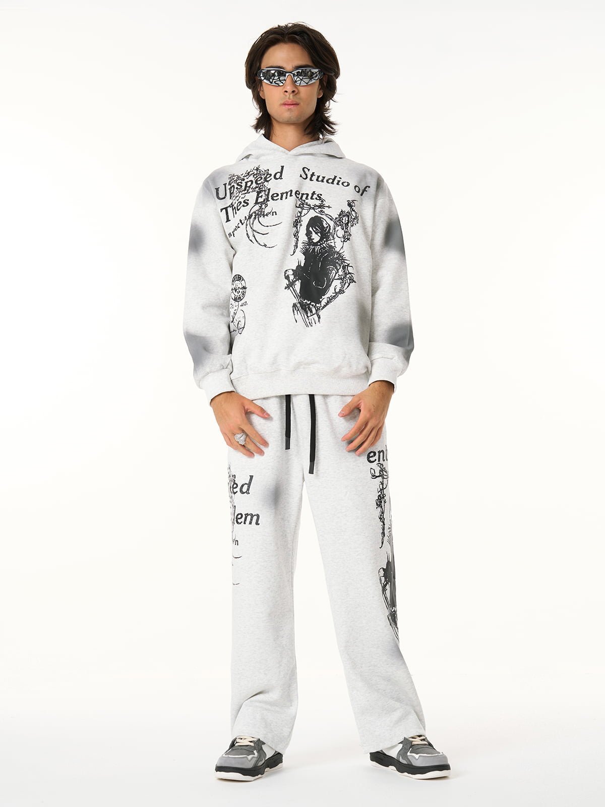 Mortemartt Graphic Hooded Jacket