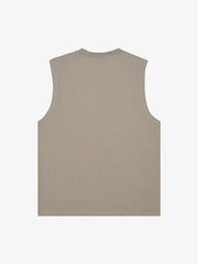 Waistcoat Embroidered Round Neck Vest