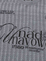 Streetwear Retro Hollow-Out Knit Sweater