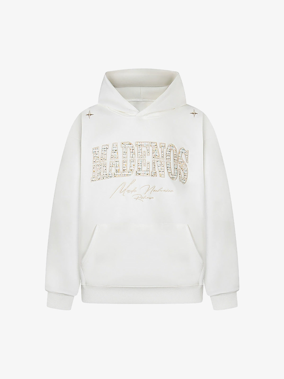 Street Letter Embroidery Simple Loose Hoodie