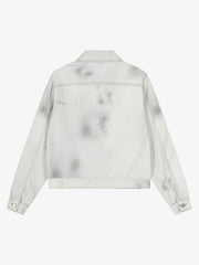 Vintage 3D Graphic Denim Jacket