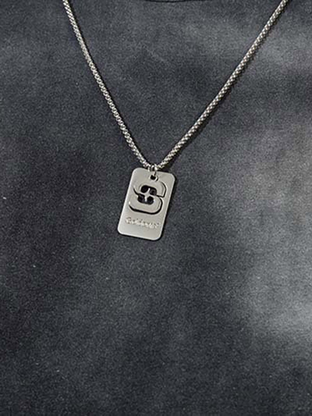 Inkjet Dirty Necklace Long-Sleeved T-Shirt