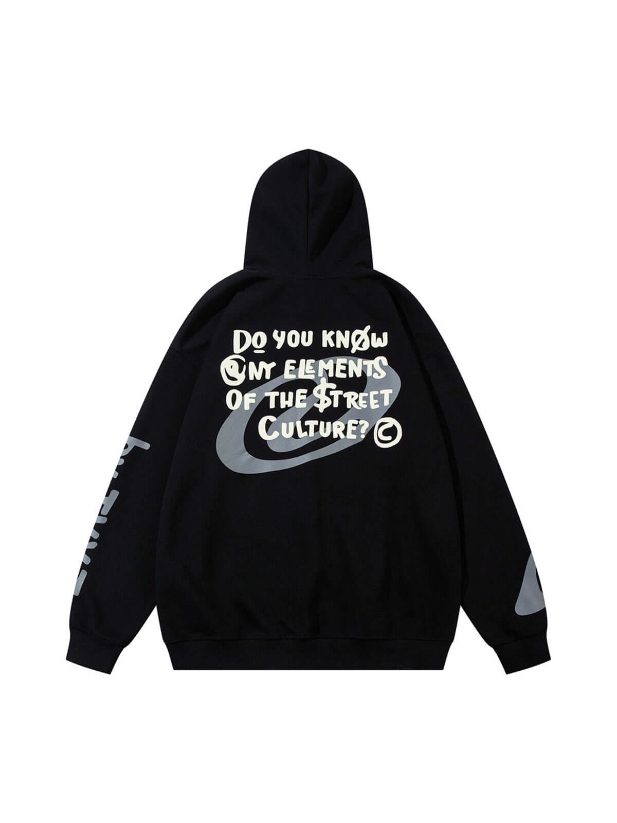 Abstract Angel Pullover Hoodie Streetwear