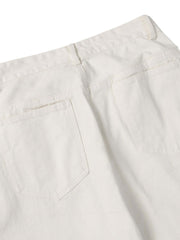 Black Stains Washed Jeans Streetwear