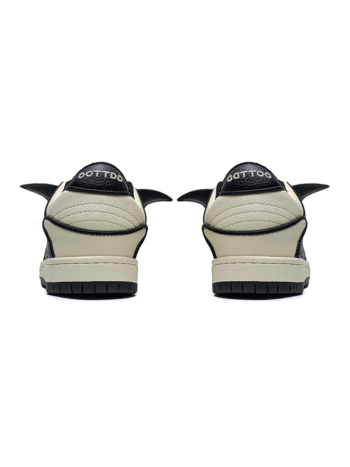 Black & White Contrast Color Skate Shoes Streetwear
