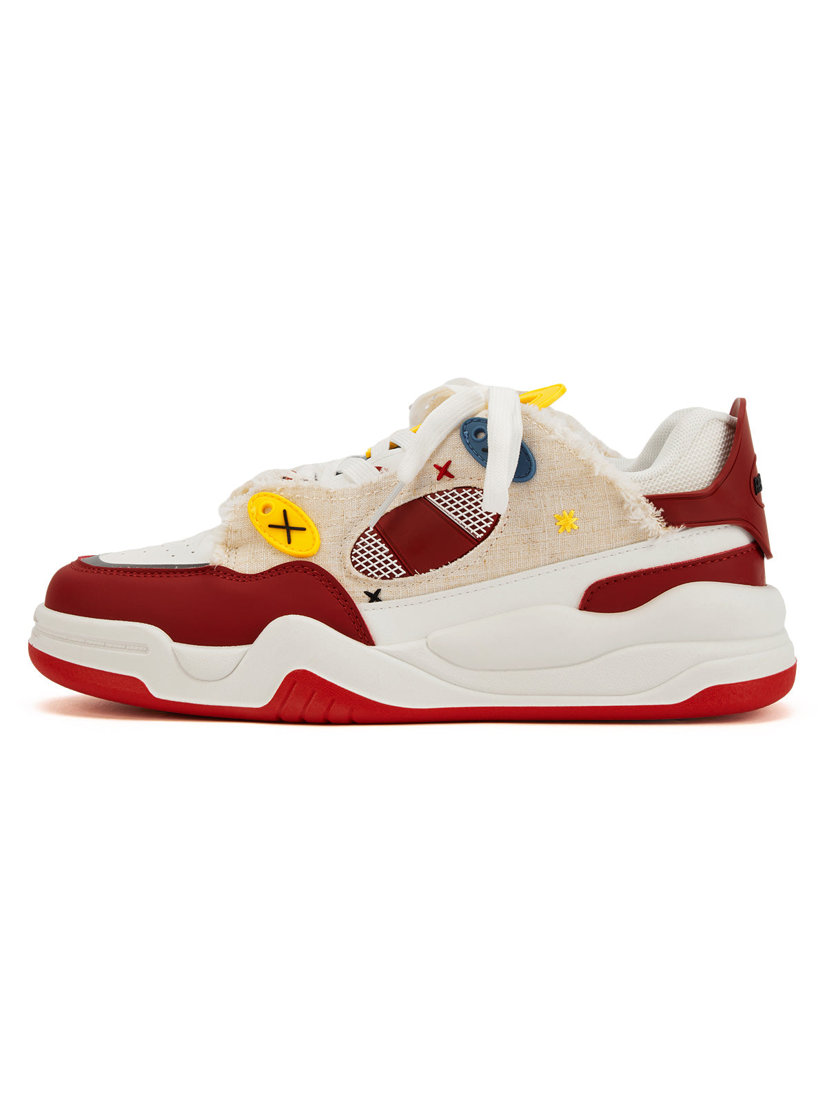 Contrast Chunky Bread Sneakers Streetwear