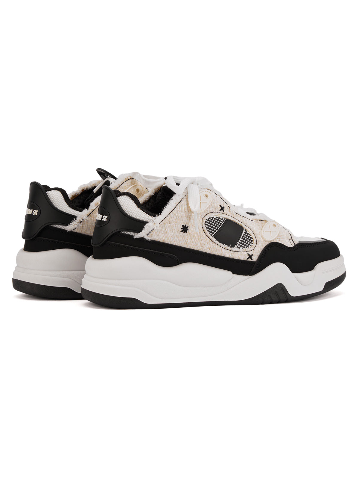 Contrast Chunky Bread Sneakers Streetwear