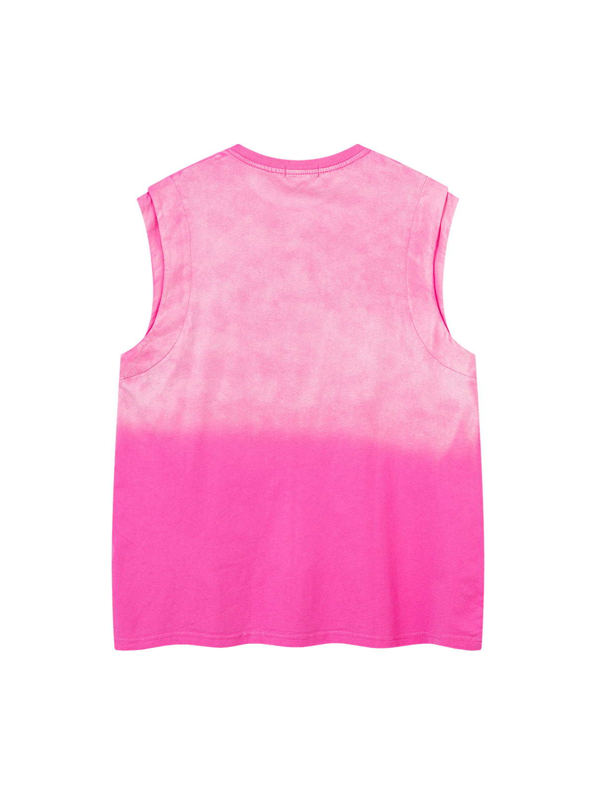 Gradient Embroidered Stars Tank Top Streetwear