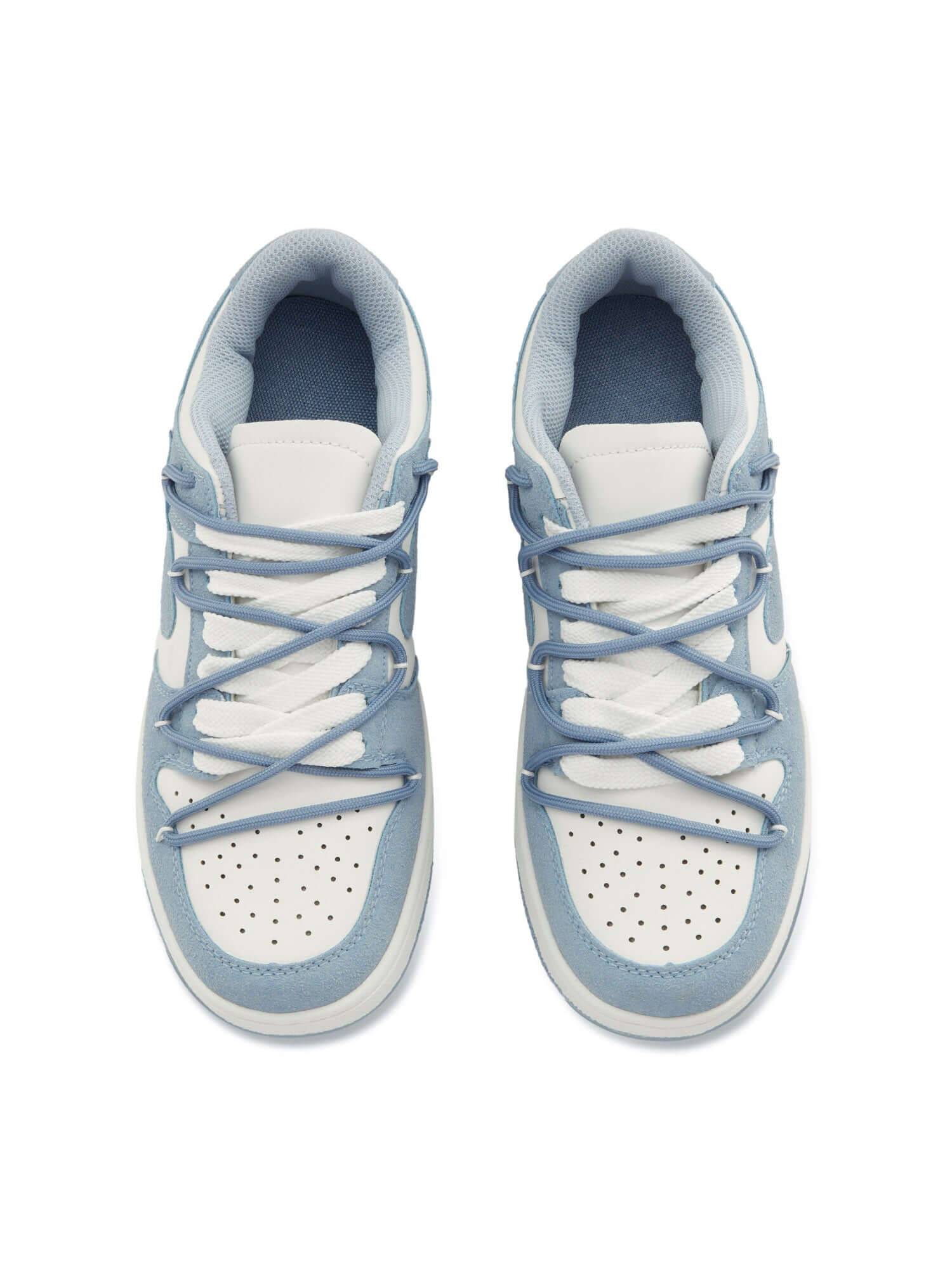 Haze Blue Love Breathable Board Shoes Casual Street Style