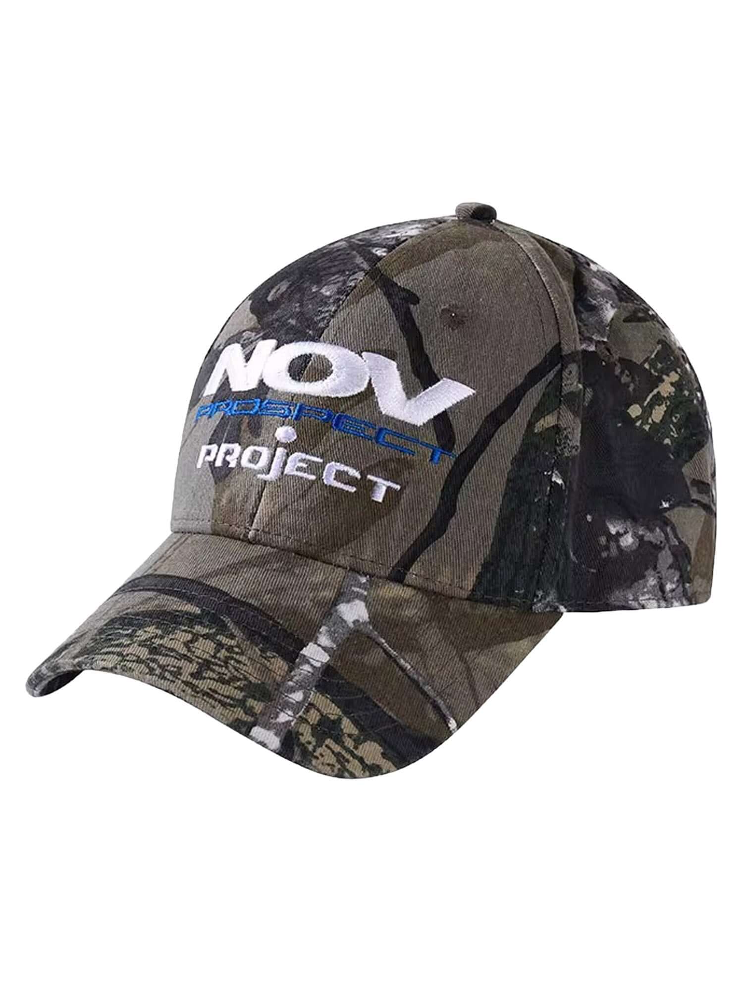 High Street Retro Camouflage Hat Streetwear