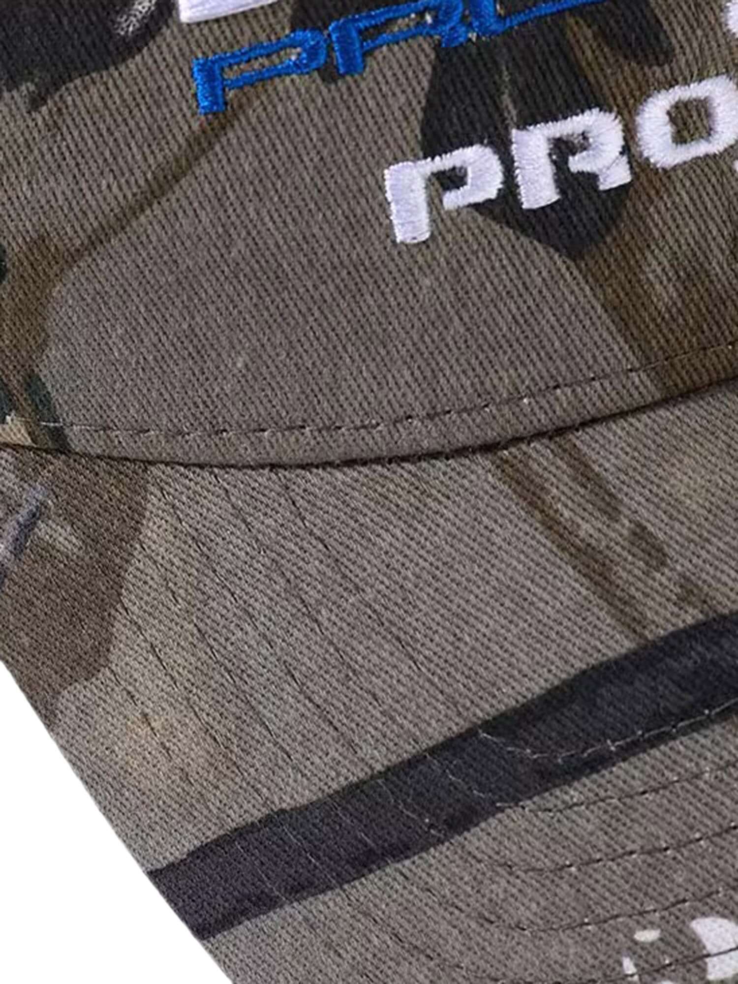 High Street Retro Camouflage Hat Streetwear