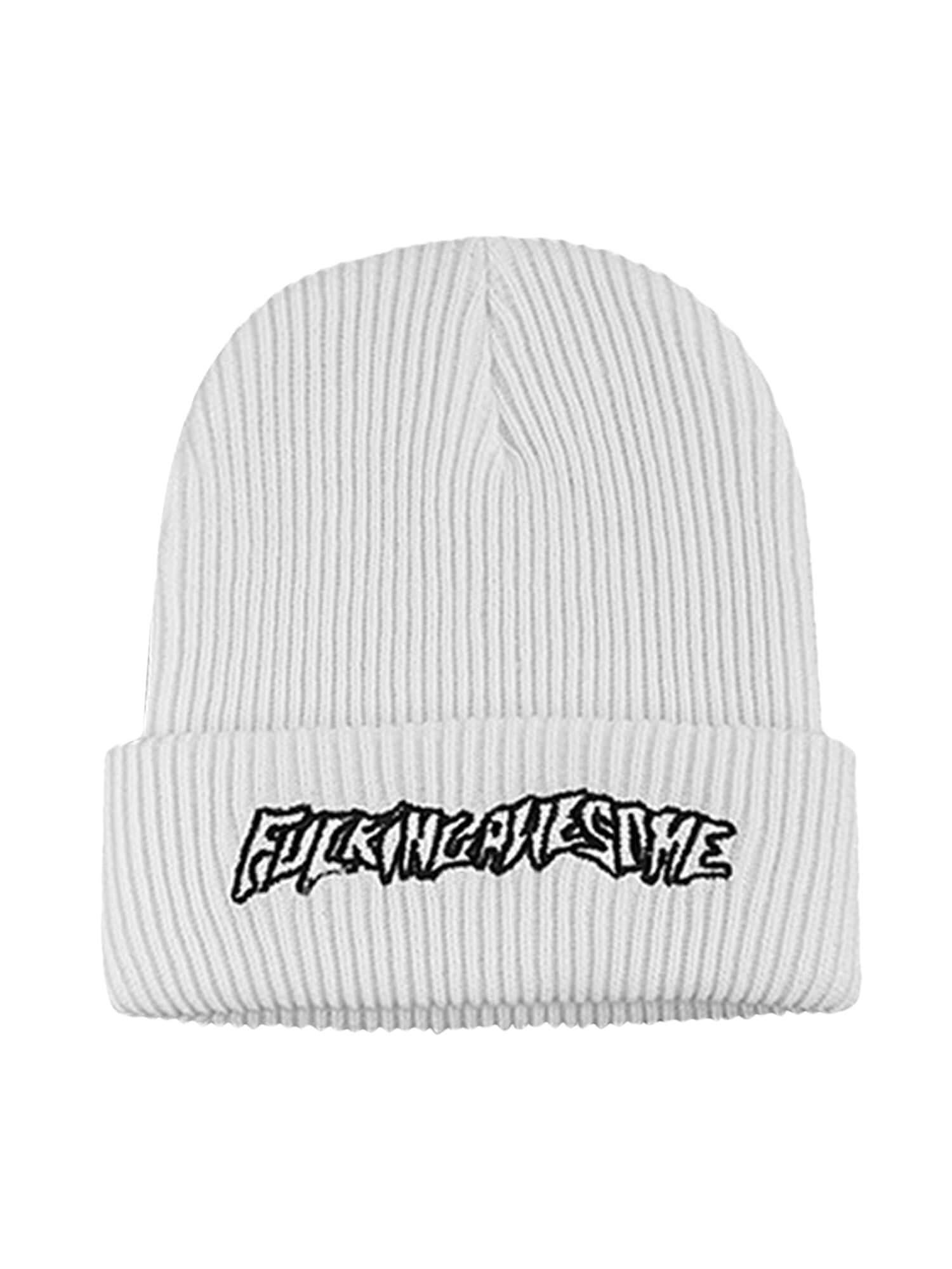 High Street Retro Tide Knitted Hat Reflective Winter Style