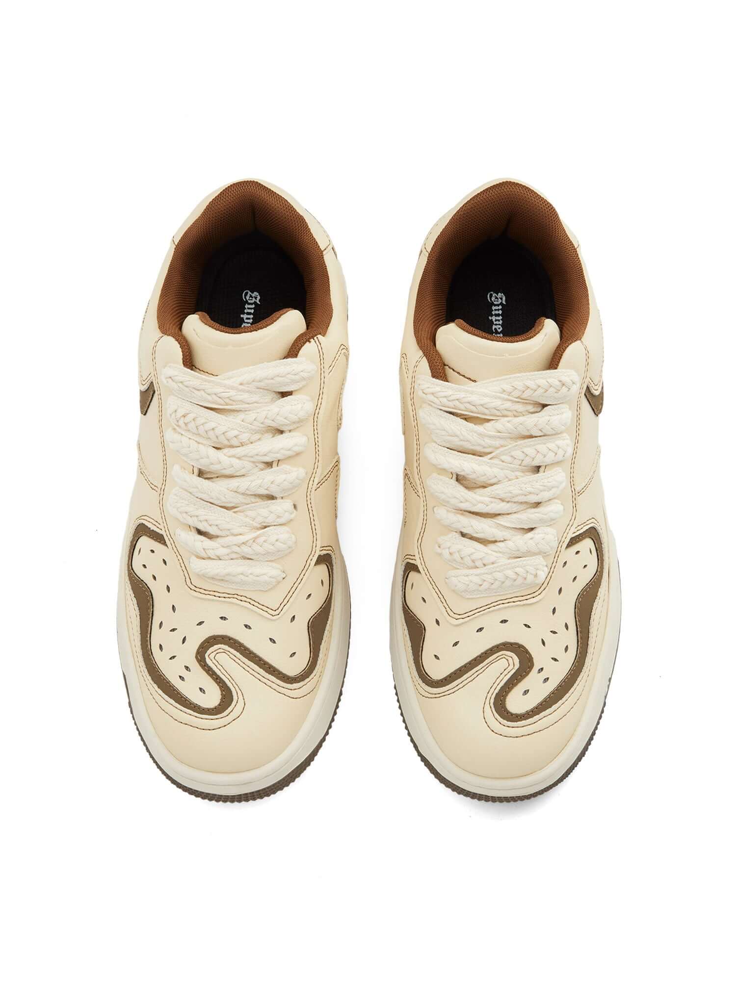 High Street Skateboard Couple Shoes Vintage Casual Style