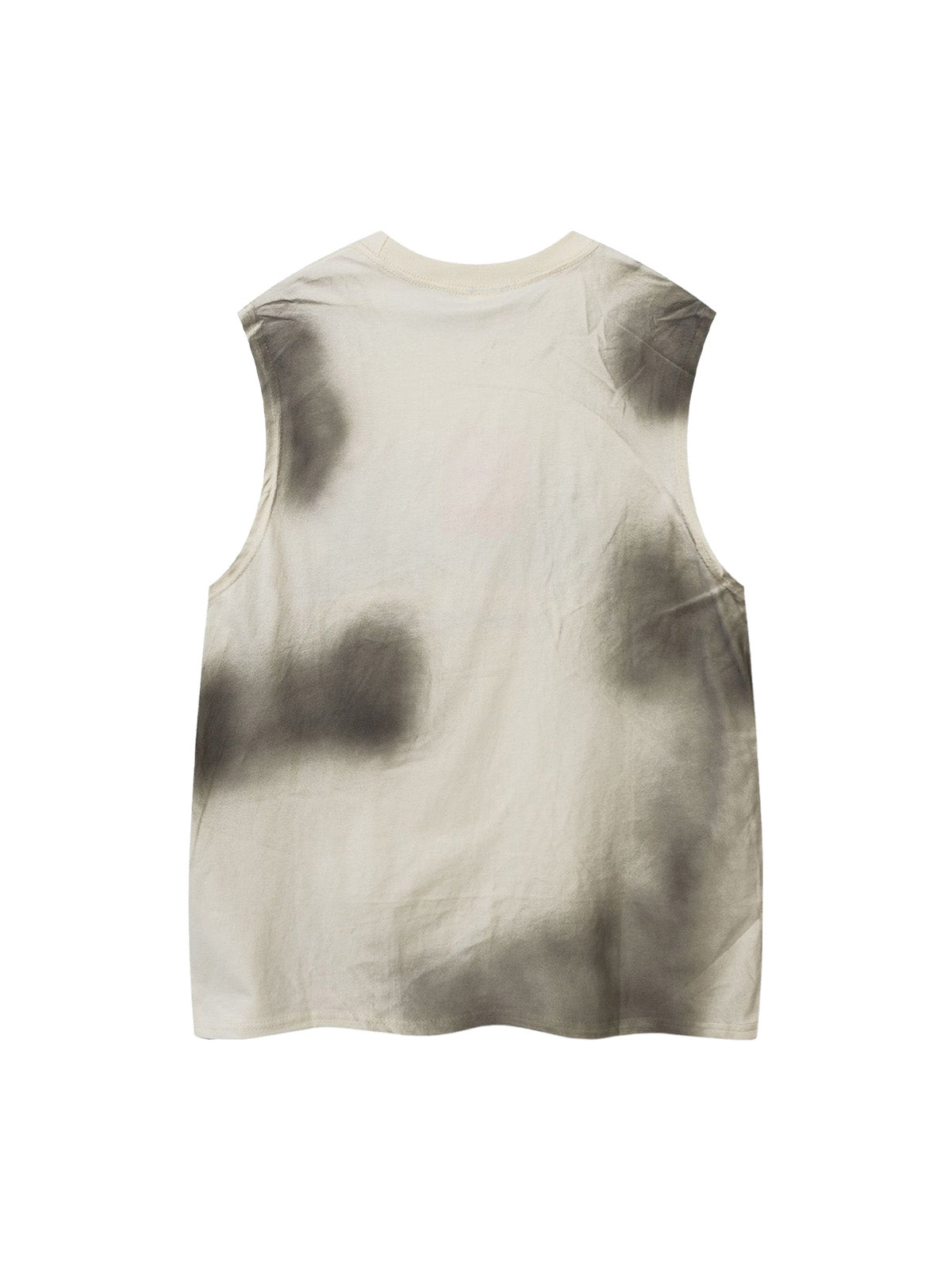 Letter Patchwork Gradient Tank Top Streetwear