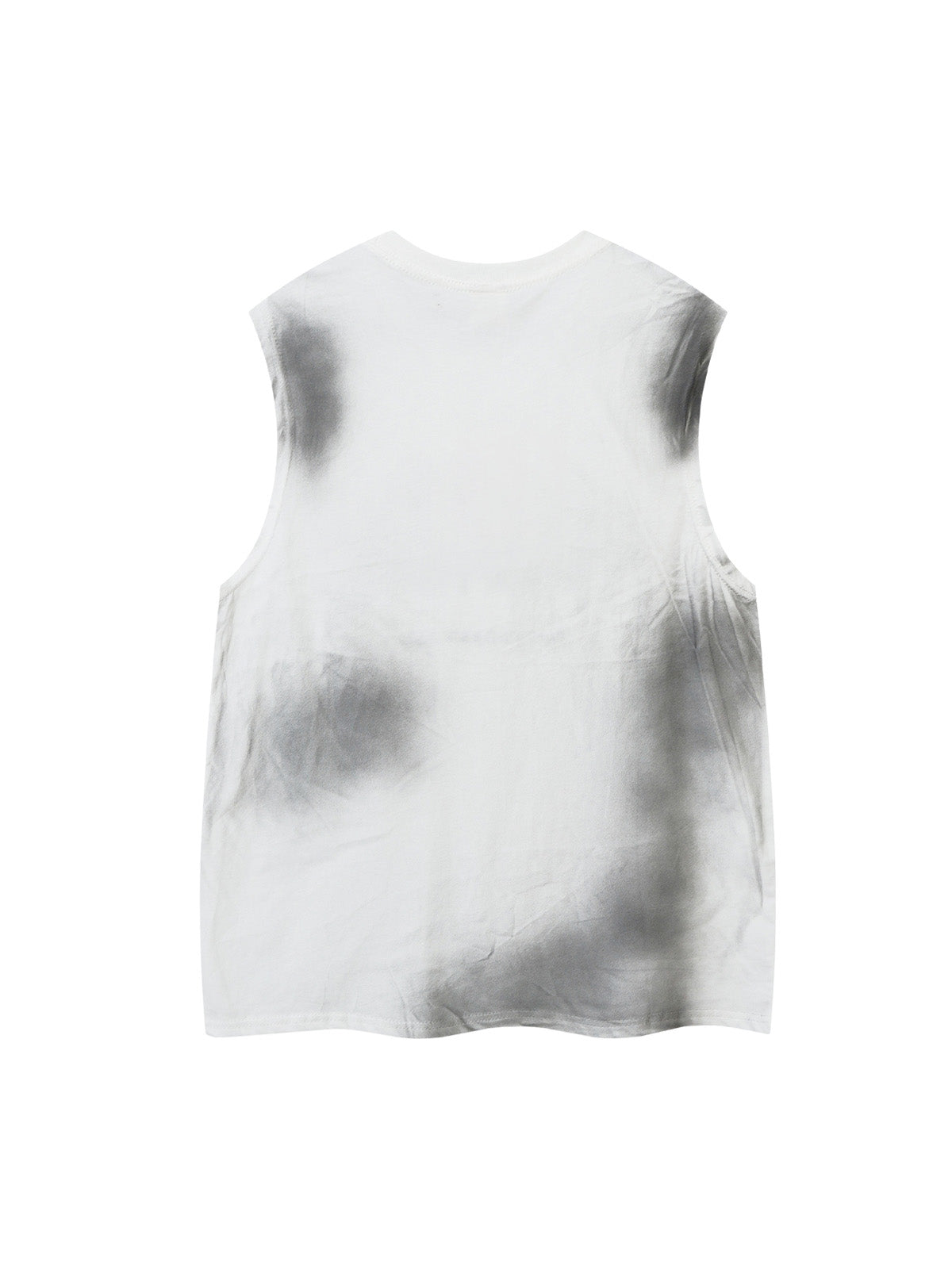 Letter Patchwork Gradient Tank Top Streetwear