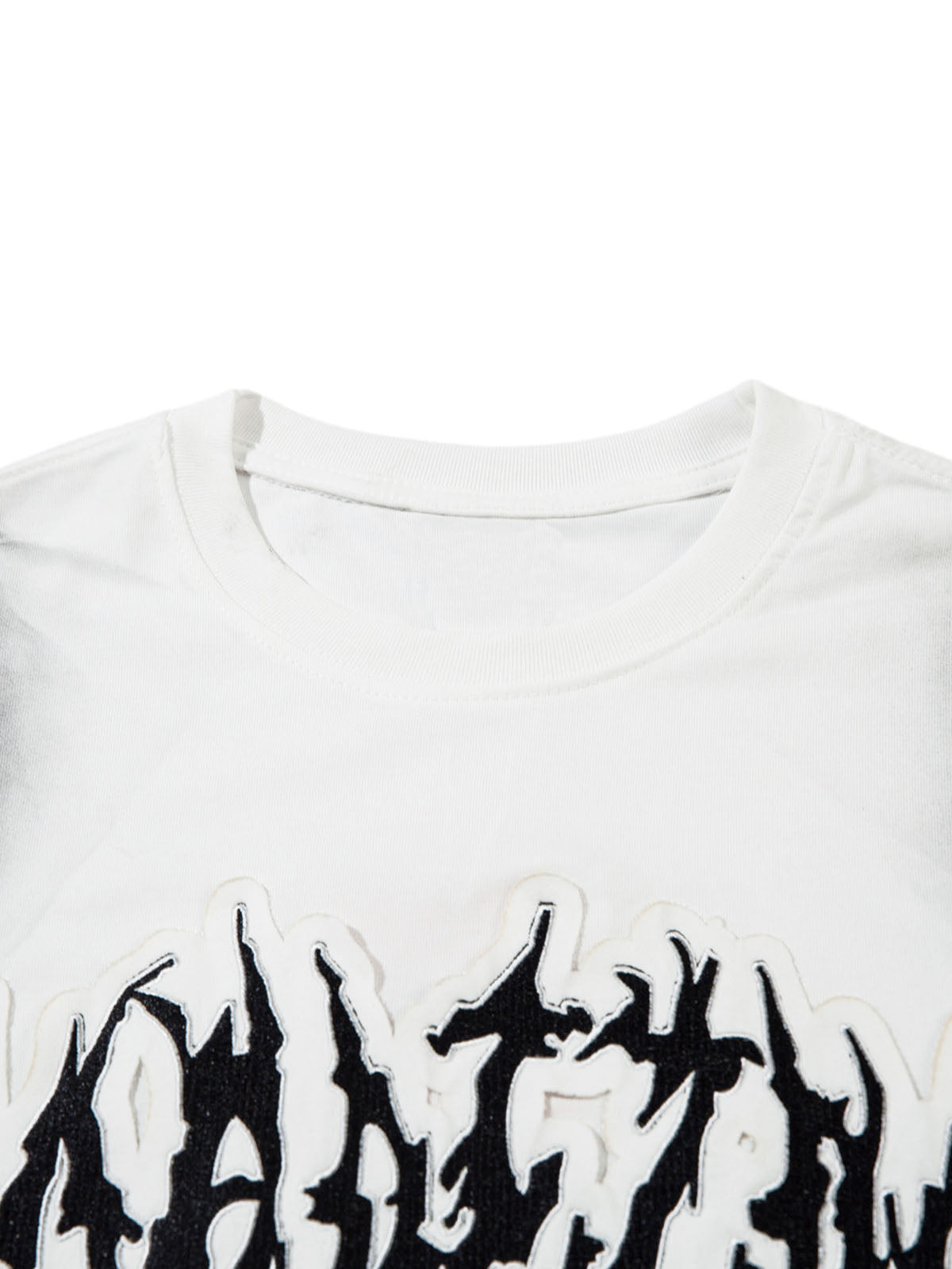 Letter Patchwork Gradient Tank Top Streetwear