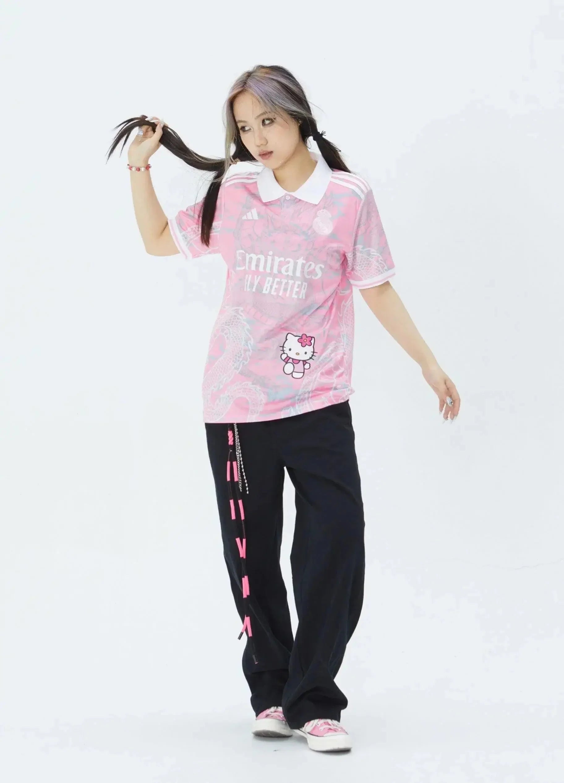 Real Madrid Hello Kitty Dragon Jersey -1123