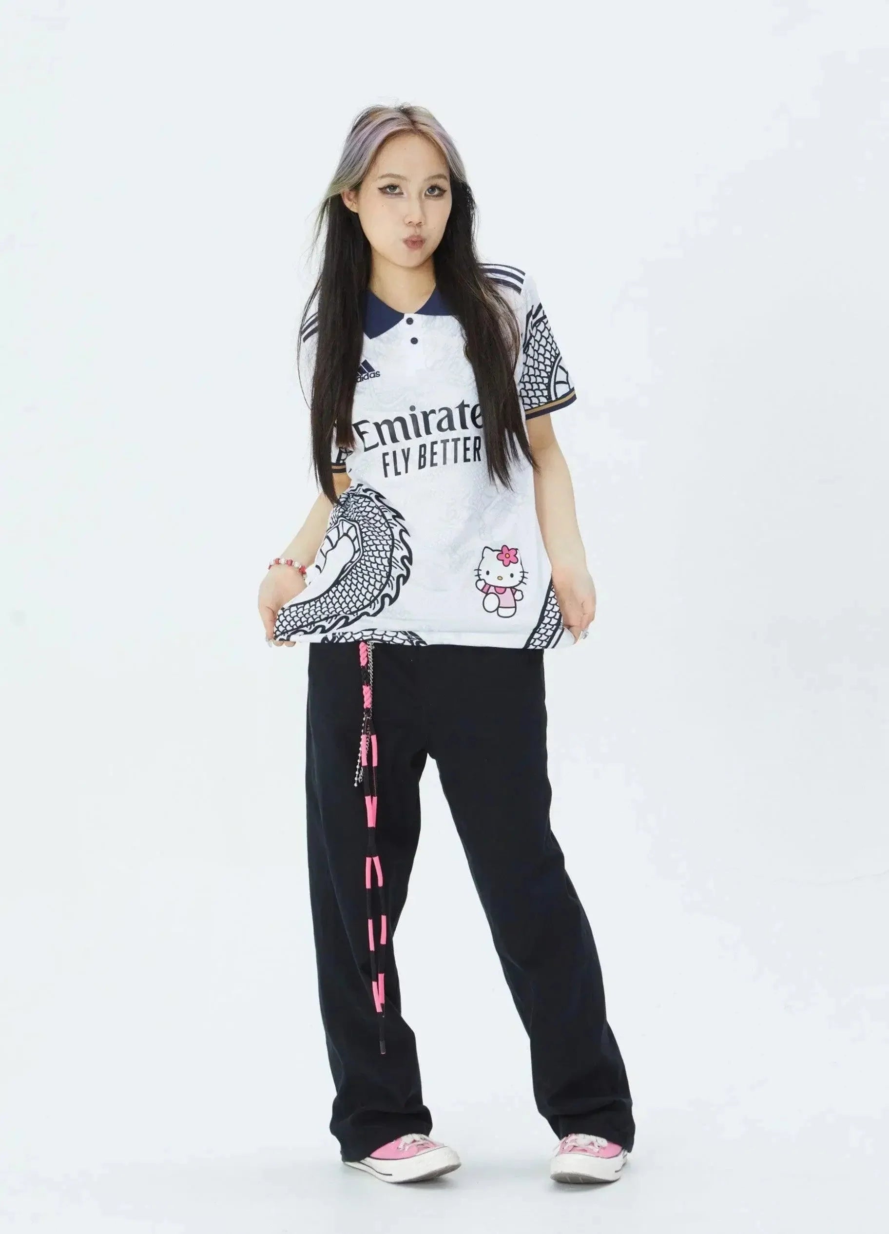 Real Madrid Hello Kitty Dragon Jersey -1123