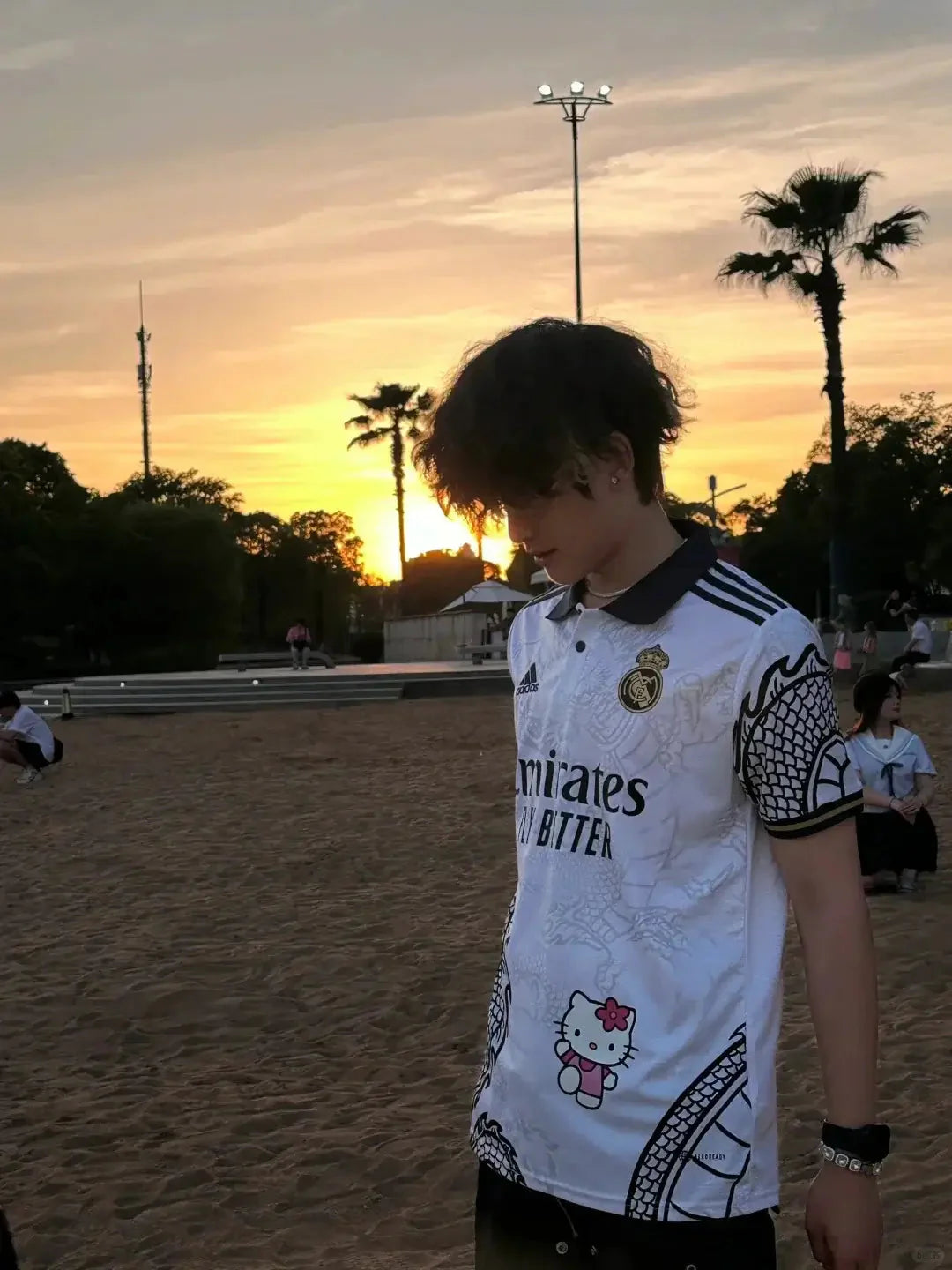 Real Madrid Hello Kitty Dragon Jersey -1123