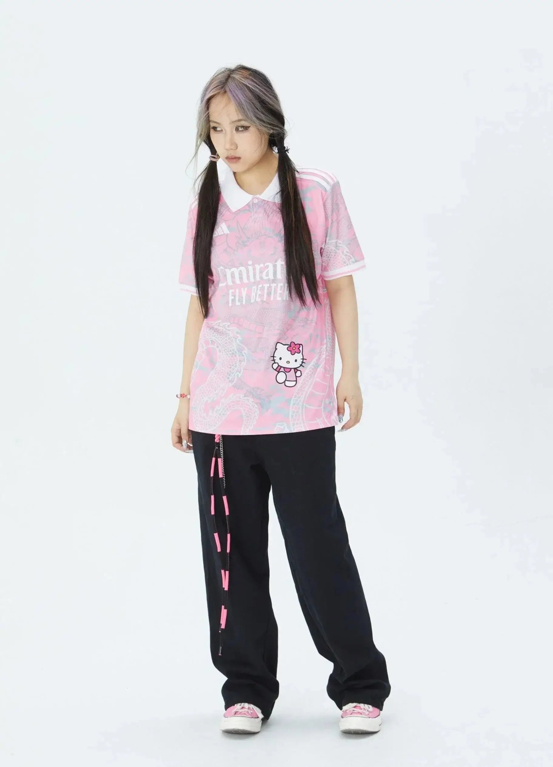 Real Madrid Hello Kitty Dragon Jersey -1123