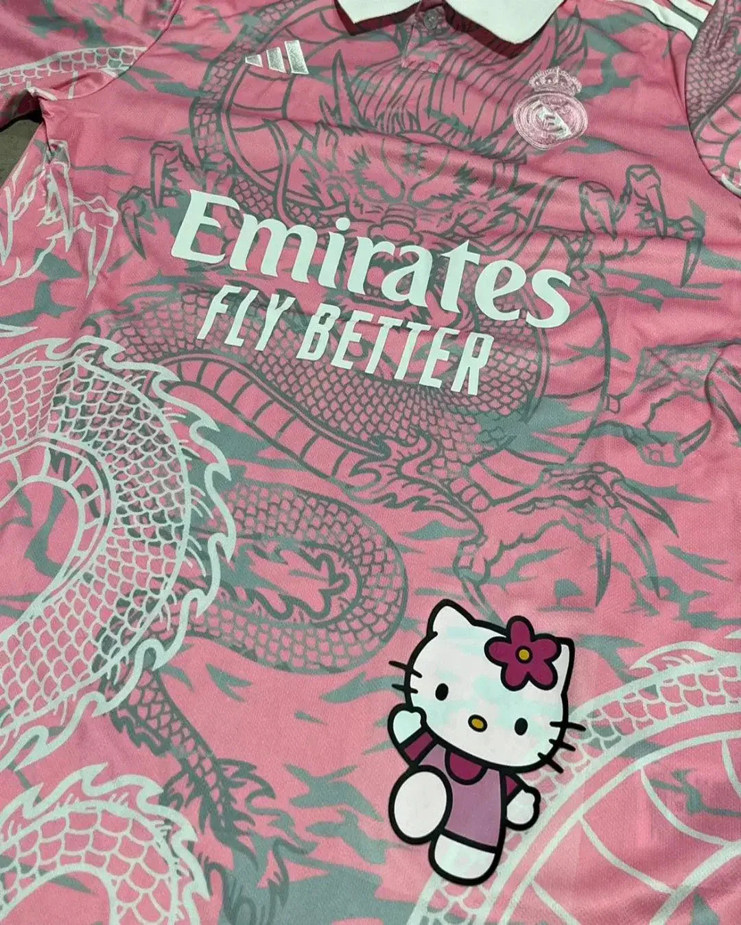 Real Madrid Hello Kitty Dragon Jersey -1123