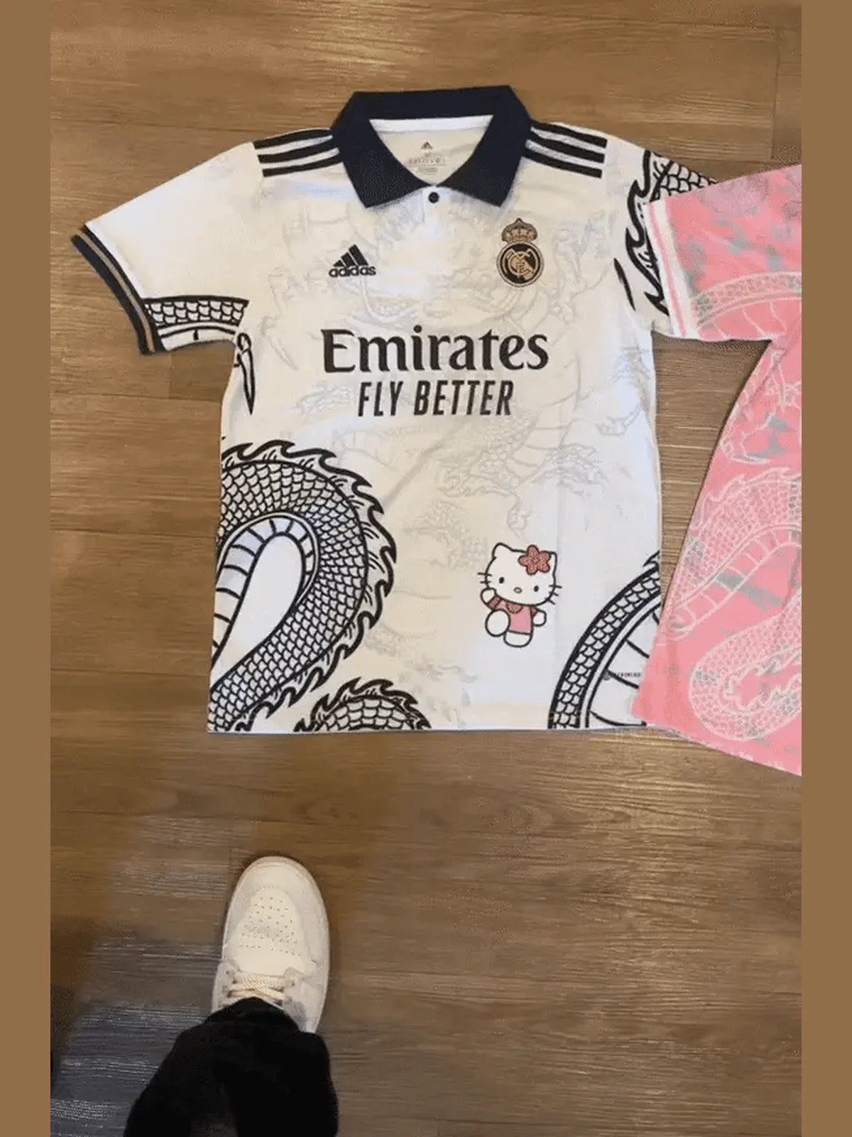 Real Madrid Hello Kitty Dragon Jersey -1123