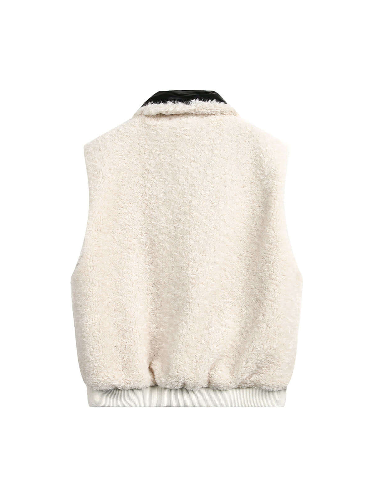 Reversible Wear Sherpa Vest Cozy Two-in-One Style - 10405
