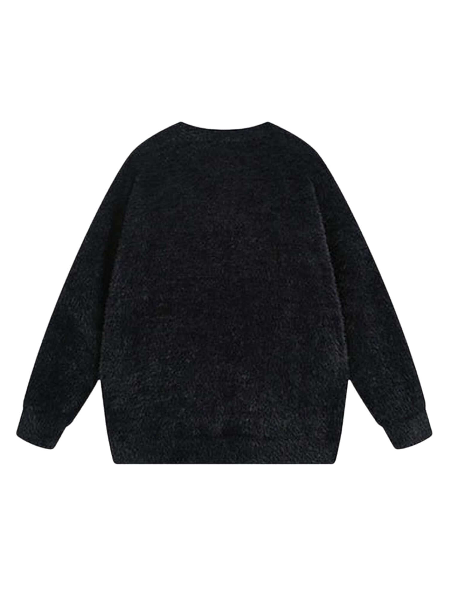 Spider Mohair Sweater Casual Fall Winter Style