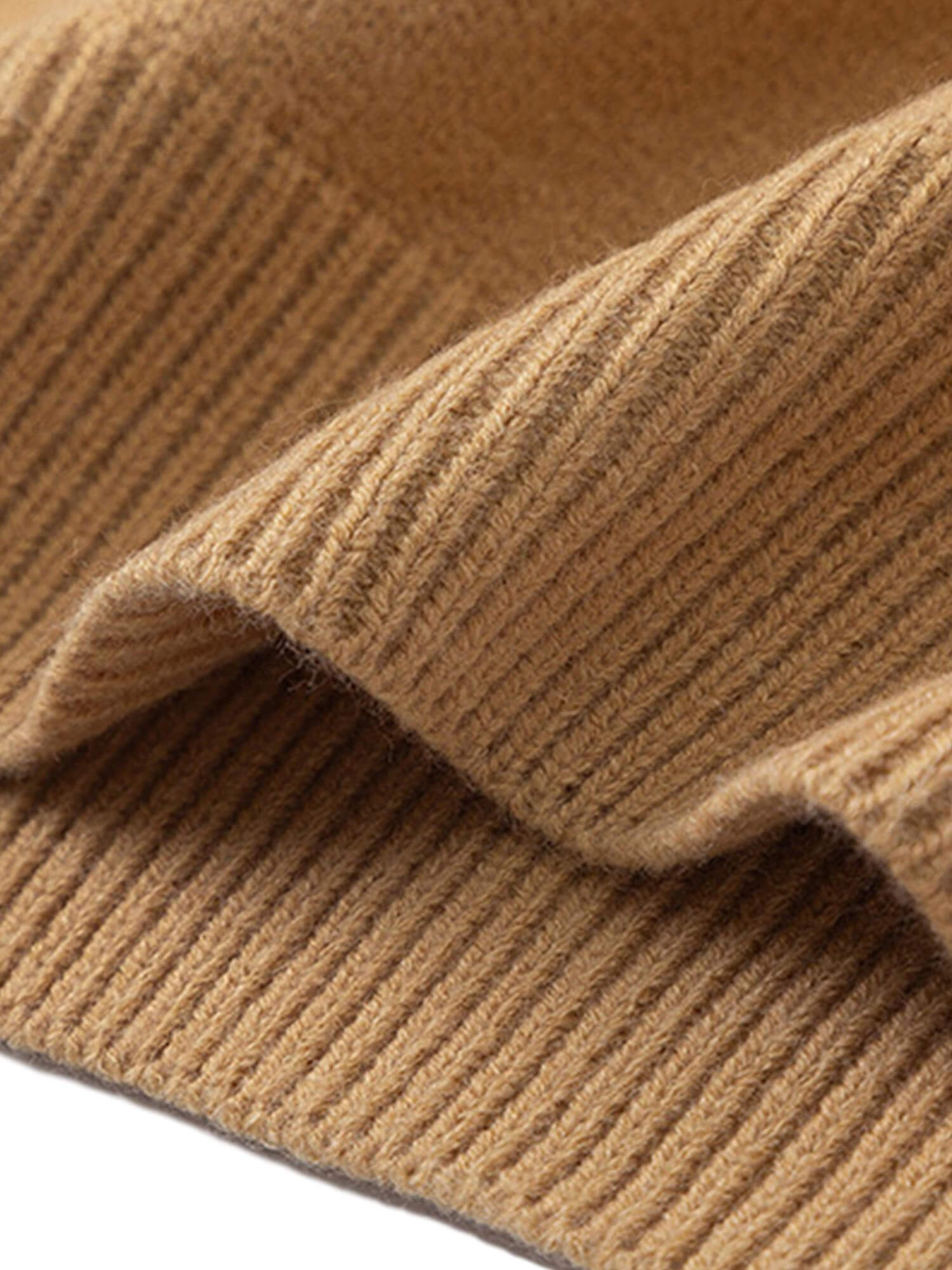 Star Contrast Knit Sweater Casual Streetwear Style