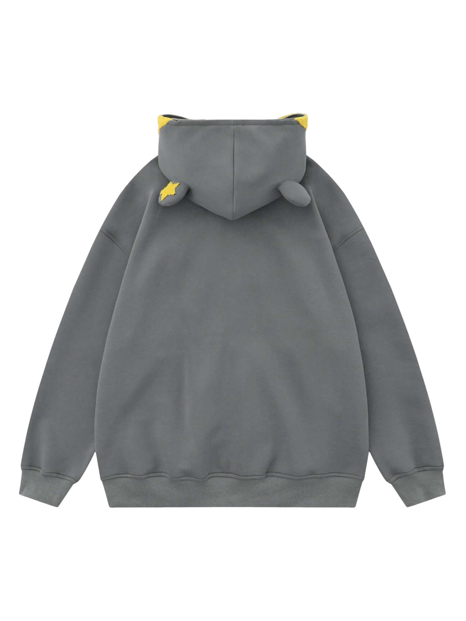 Star Embroidered Hooded Sweatshirt Mickey Inspired Cozy Style