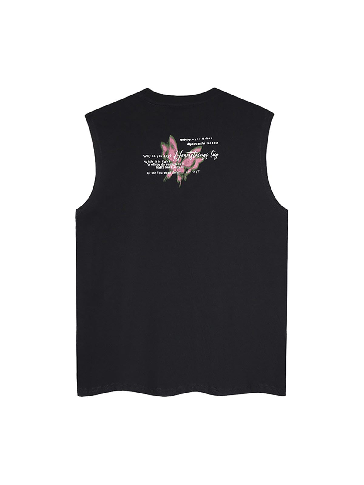 Street Butterfly Graphic Tank Top Streetwear