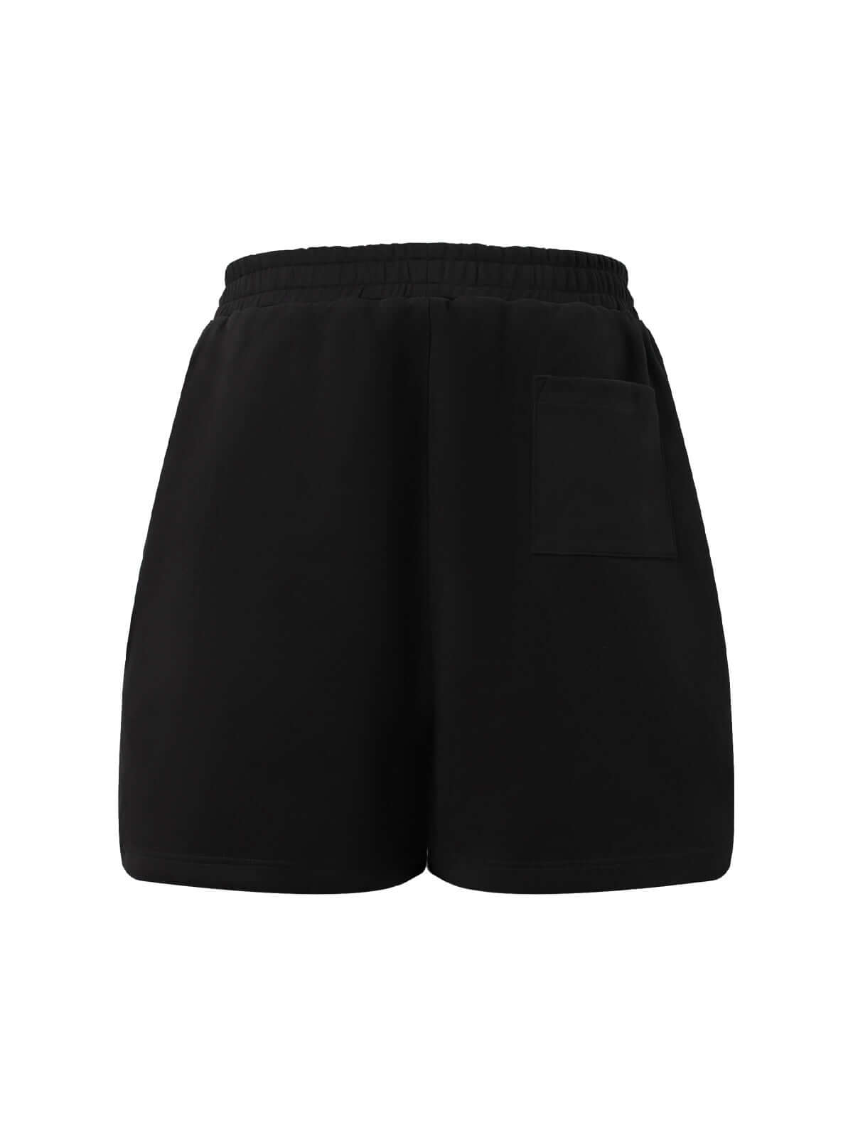 Retro Street Embroidered Drawstring Shorts